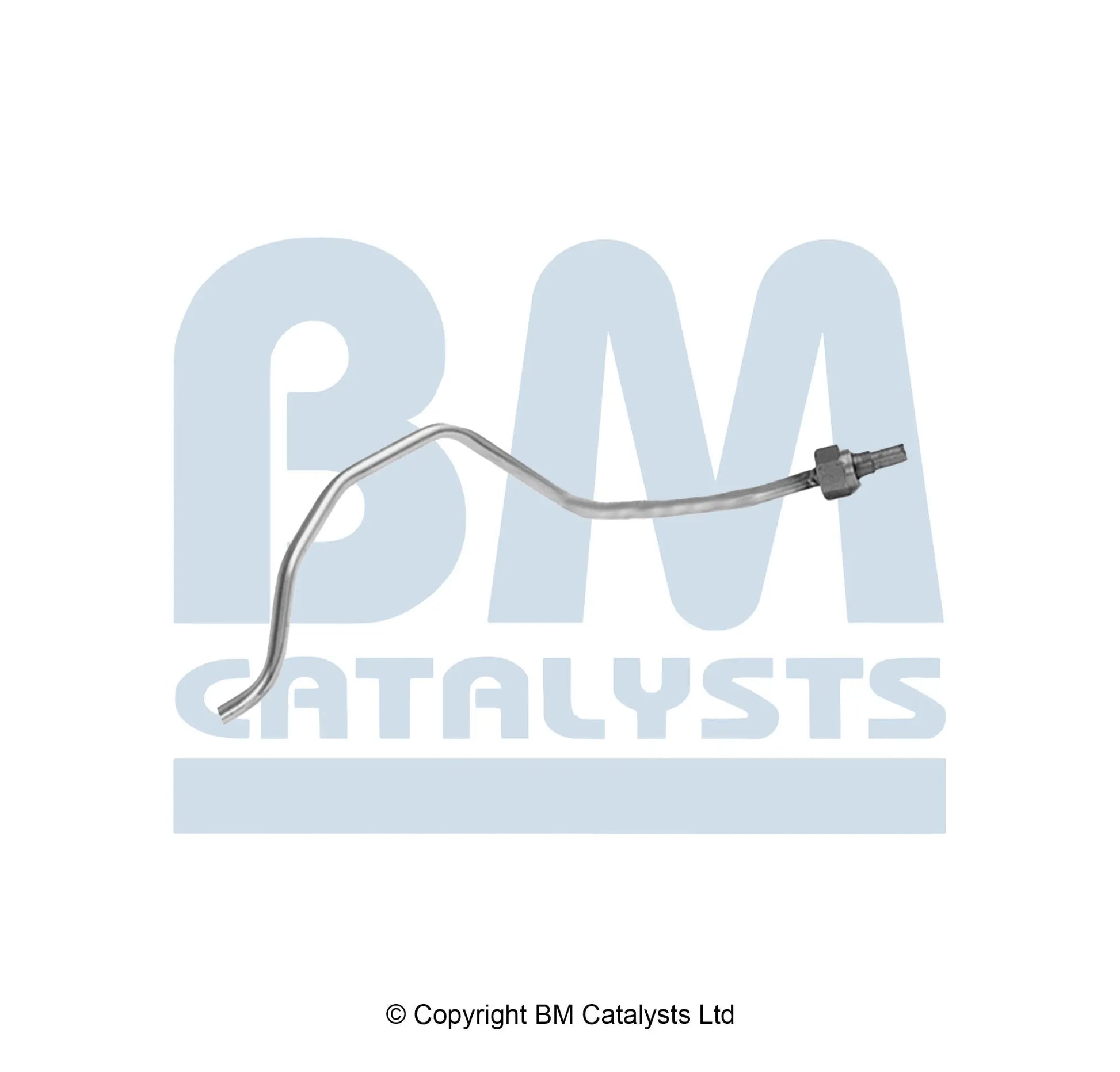 BM Druckrohr für AUDI A3 1.6 Hinten; lang | Euro 5 | OEM: 1K0131583 BM CATALYSTS