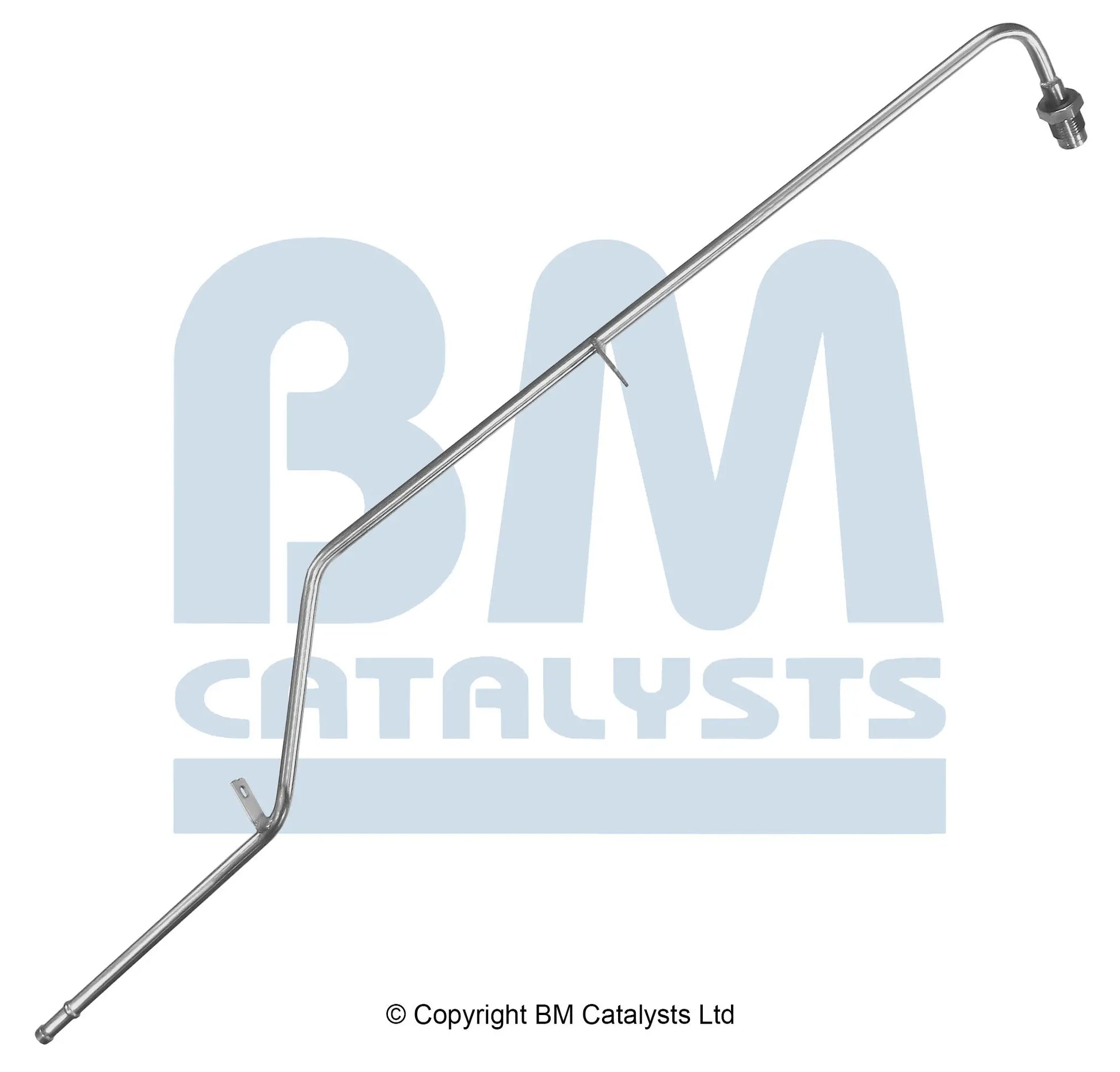 BM Druckrohr für CITROEN C4 GRAND PICASSO 2.0 Hinten; lang | Euro 4 | OEM: 1714K1 BM CATALYSTS