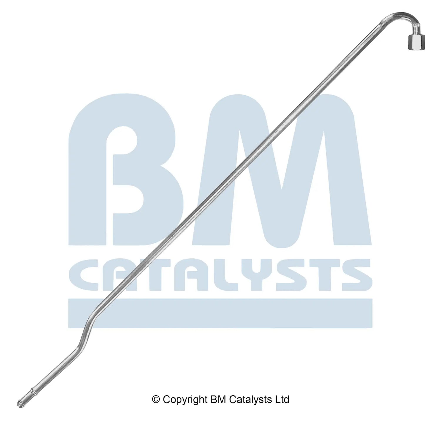 BM Druckrohr für FIAT CROMA 1.9 Hinten; lang | Euro 4 | OEM: 0000051767238(DPF) BM CATALYSTS