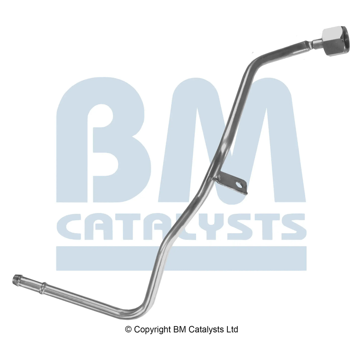BM Druckrohr für FORD FIESTA 1.4 Hinten; lang | Euro 5 | OEM: 1687911(DPF) BM CATALYSTS
