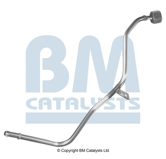 BM Druckrohr für FORD FOKUS 1.6 Hinten; lang | Euro 4 | OEM: 1619831 (DPF) BM CATALYSTS