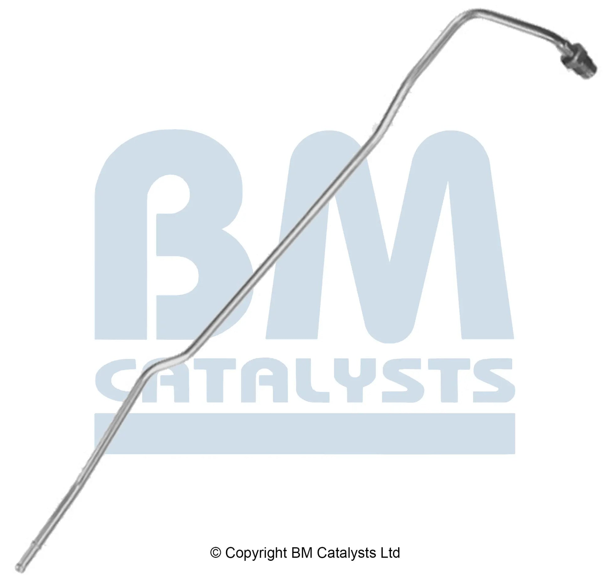 BM Druckrohr für JAGUAR XJ 2.7 Hinten; lang | Euro 4 | OEM: XR852835 BM CATALYSTS