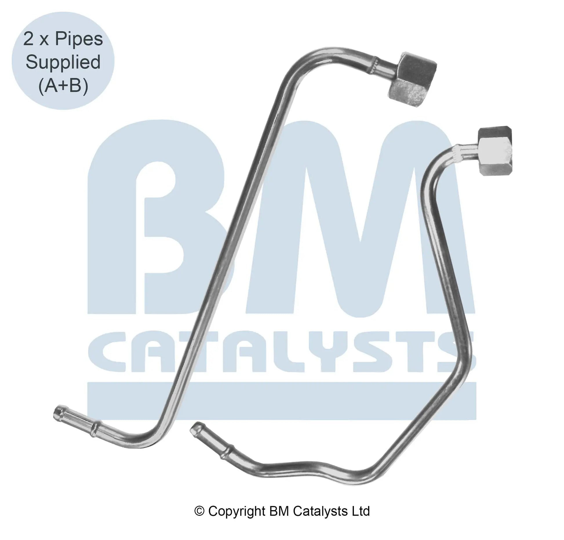 BM Druckrohr für MERCEDES A160 2.0 Vor und nach DPF | Euro 3 oder 4 | OEM: A1694910237 BM CATALYSTS