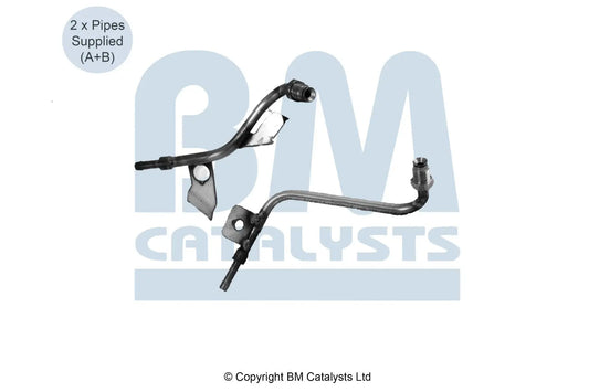 BM Druckrohr für MERCEDES MARCO POLO 1.6 (Vor und nach DPF) | Euro 5 | OEM: 2081700QAE BM CATALYSTS