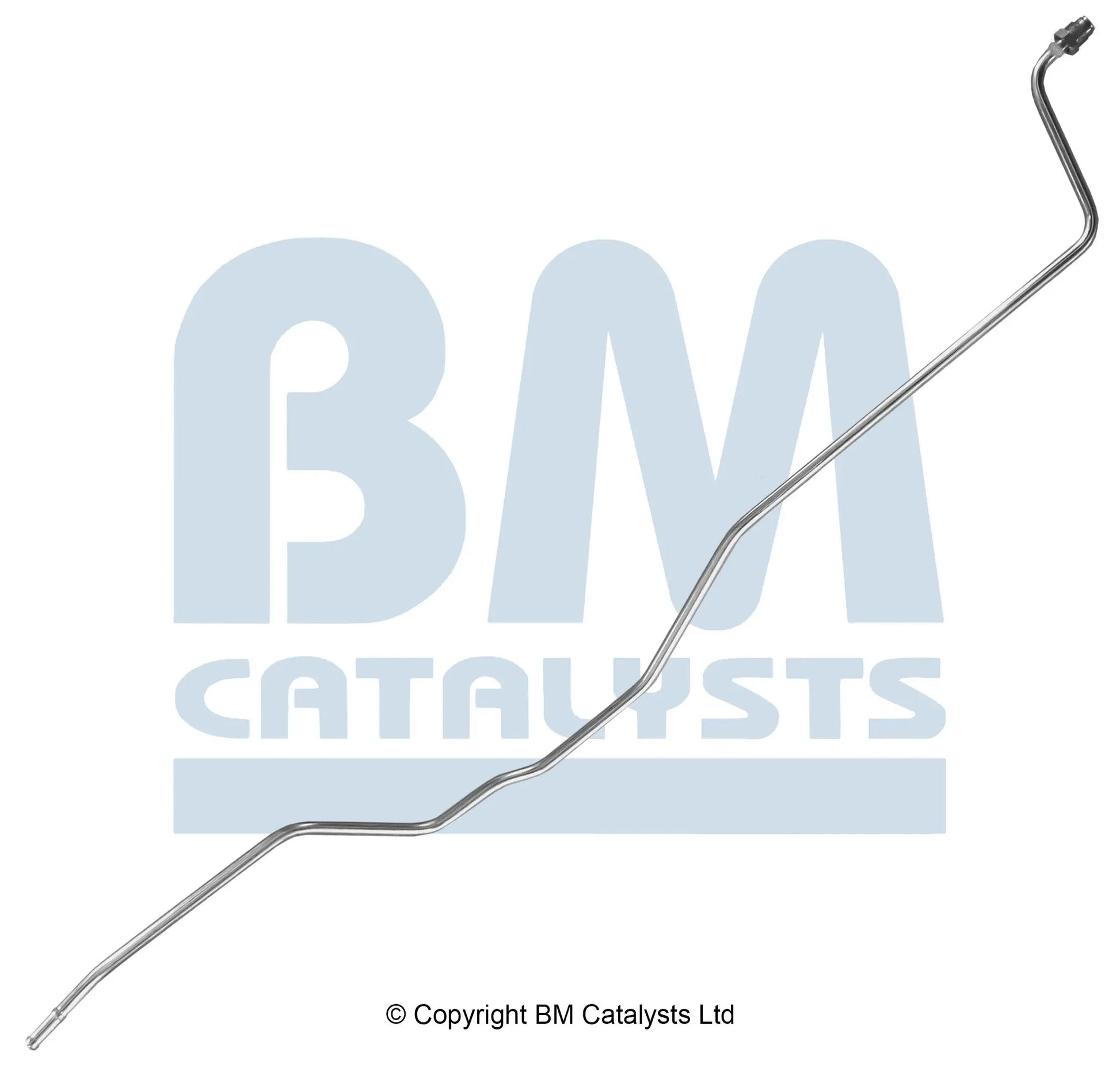 BM Druckrohr für NISSAN NAVARA 2.5 Hinten; lang | Euro 4 | OEM: B0802EC00A(DPF) BM CATALYSTS