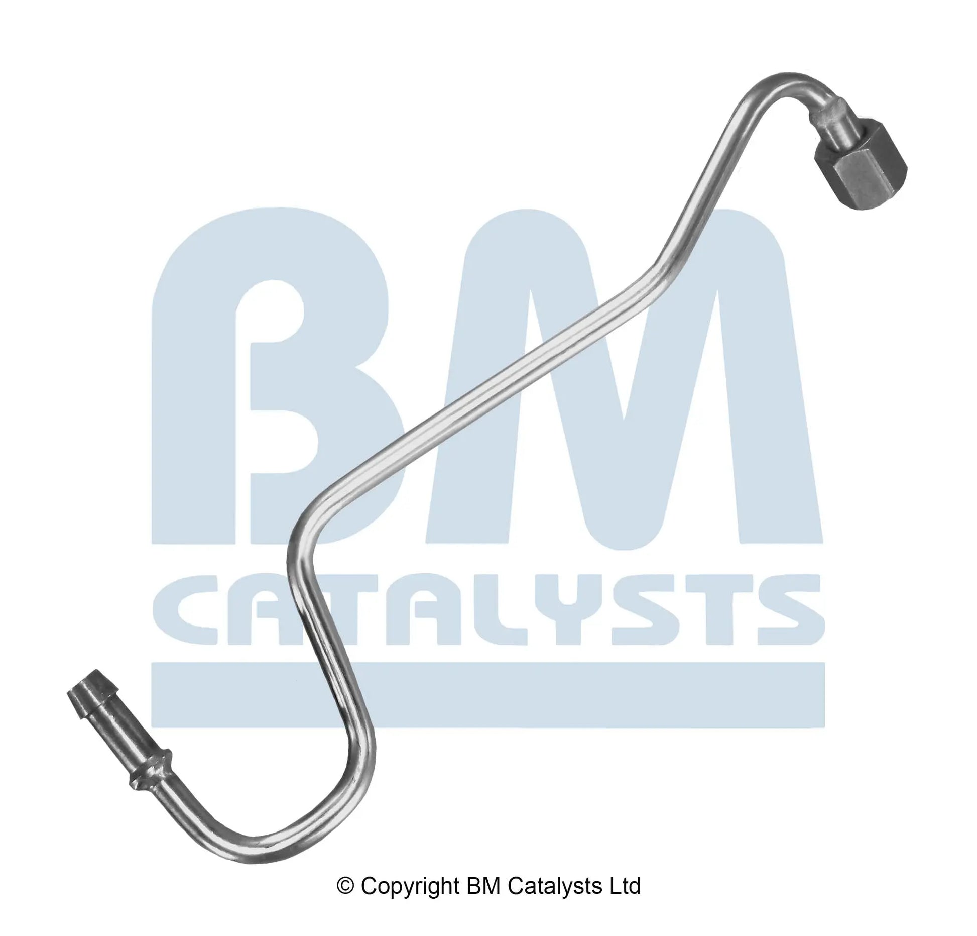 BM Druckrohr für VOLKSWAGEN HANDWERKER 2.5 Vorne; kurz | Euro 4 | OEM: 2E0131581F BM CATALYSTS