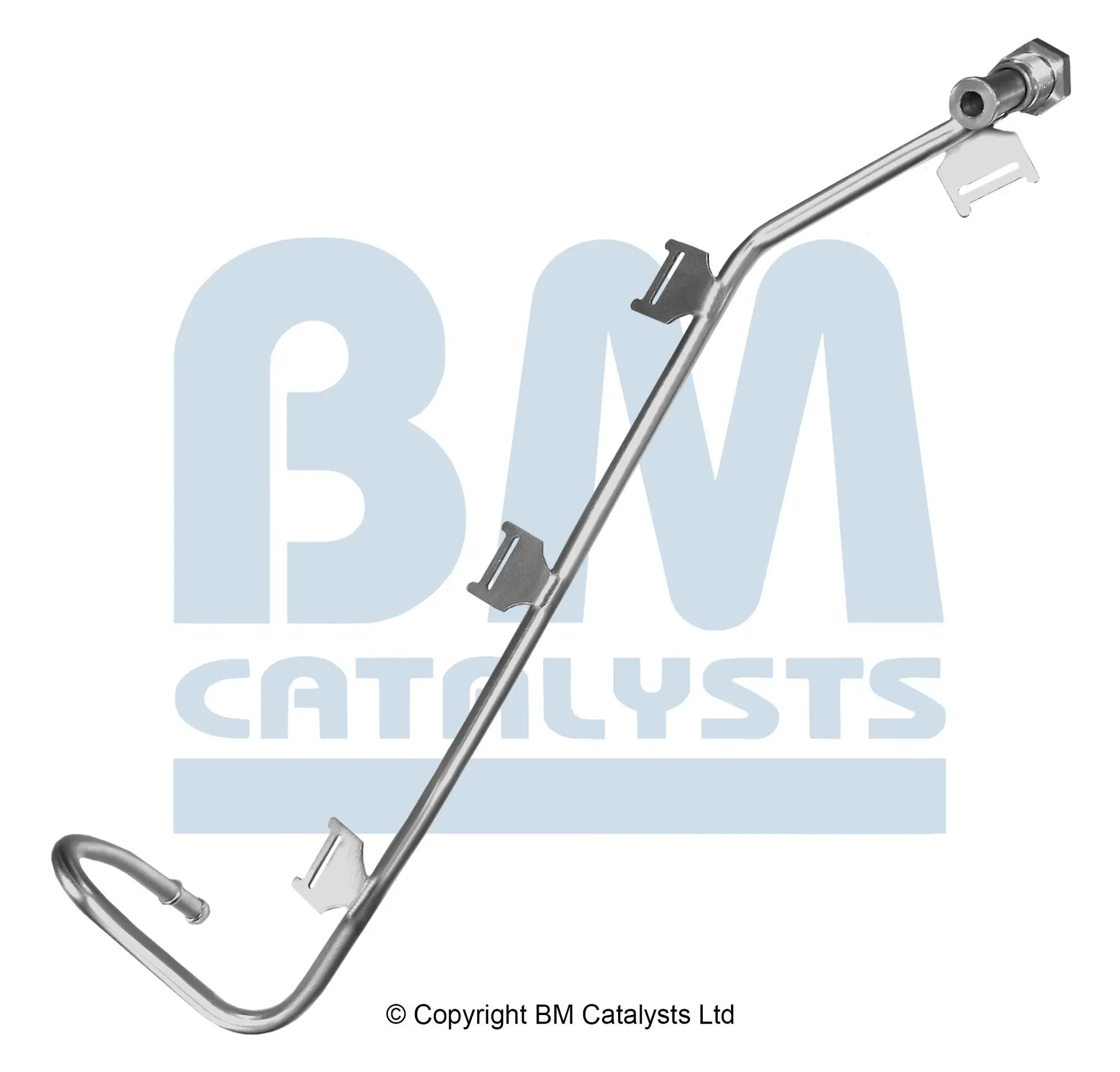 BM Druckrohr für VOLKSWAGEN TRANSPORTER 1.9 Hinten; lang | Euro 4 | OEM: BM CATALYSTS