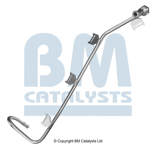 BM Druckrohr für VOLKSWAGEN TRANSPORTER 1.9 Hinten; lang | Euro 4 | OEM: BM CATALYSTS