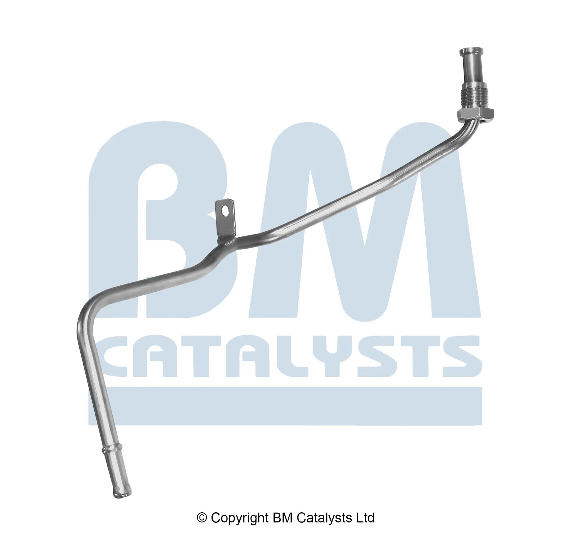 BM Druckrohr für VOLVO C30 1.6 Nach dem DPF | Euro 5 | OEM: 31293167 (DPF) BM CATALYSTS