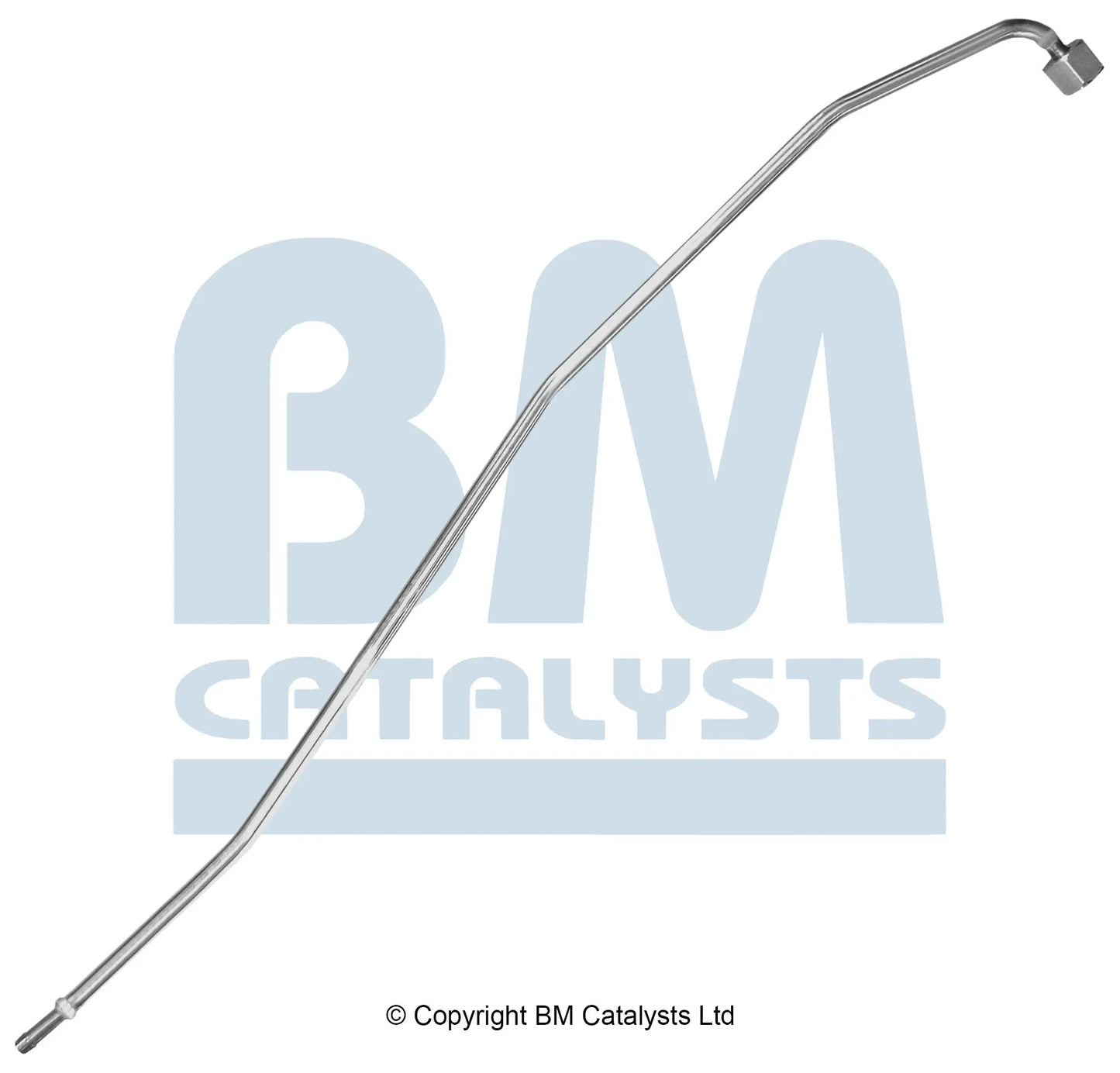 BM Druckrohr für VOLVO C30 2.4 Hinten; lang | Euro 4 | OEM: 30751537 BM CATALYSTS