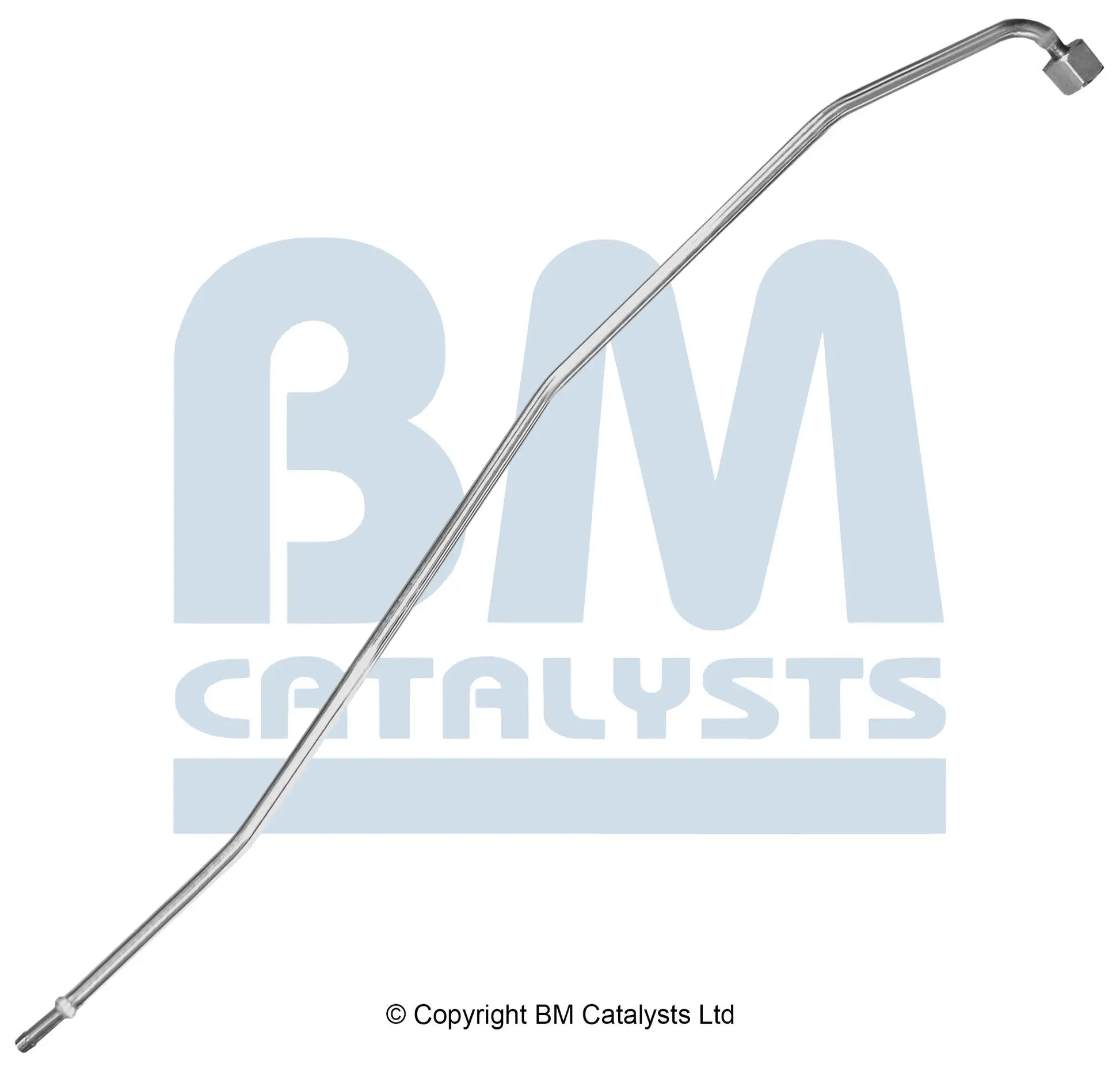 BM Druckrohr für VOLVO C30 2.4 Hinten; lang | Euro 4 | OEM: 30751537 BM CATALYSTS