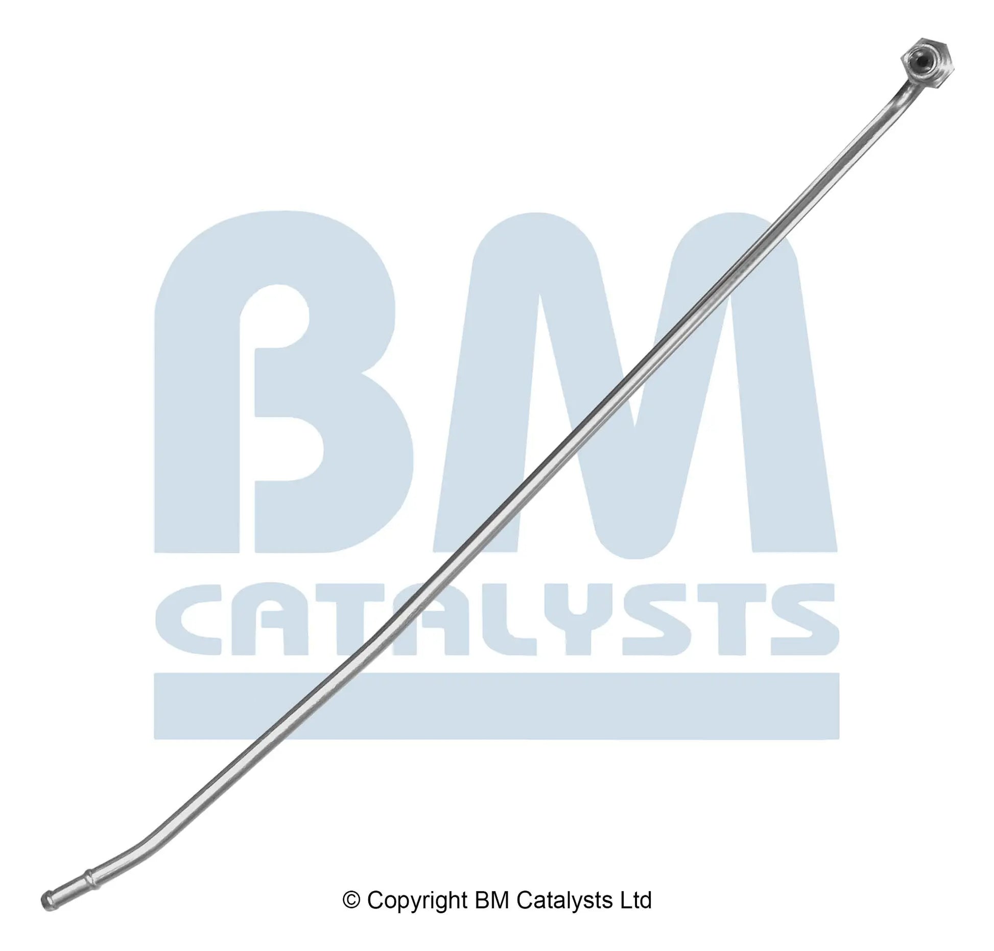 BM Druckrohr für VOLVO S60 2.4 Hinten; lang | Euro 4 | OEM: 30731189 BM CATALYSTS