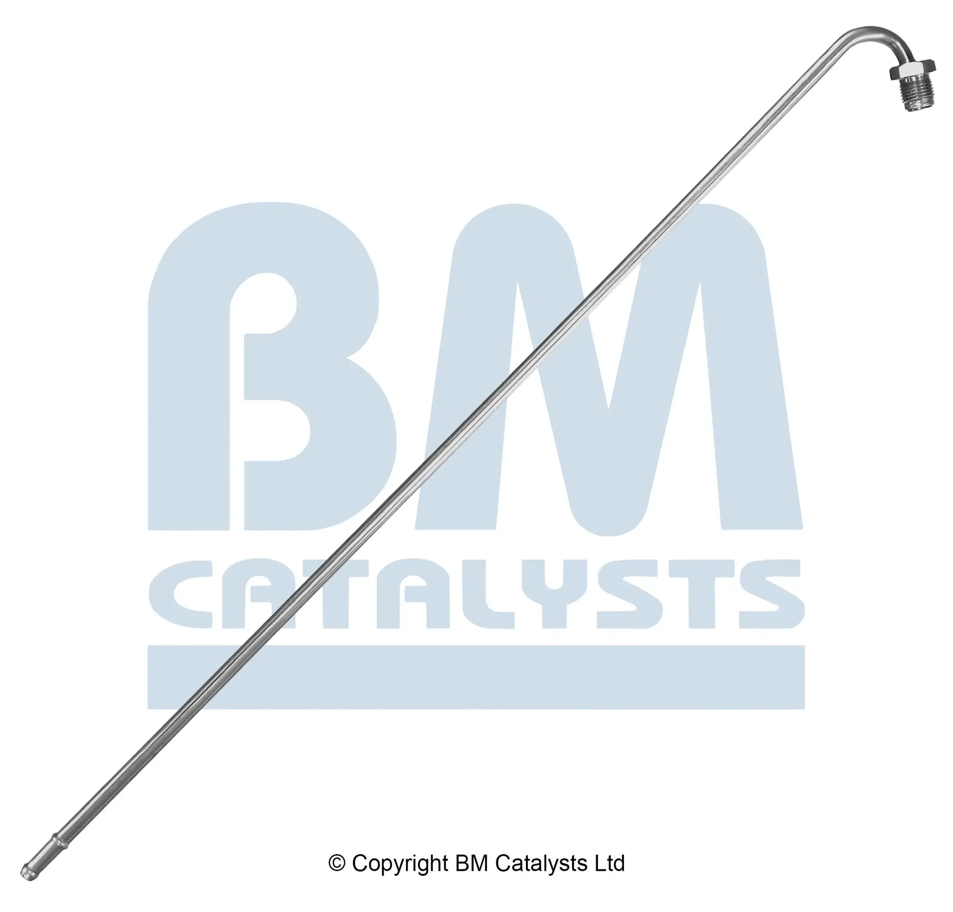 BM Druckrohr für VOLVO S80 2.4 Hinten; lang | Euro 4 | OEM: 30731186 BM CATALYSTS