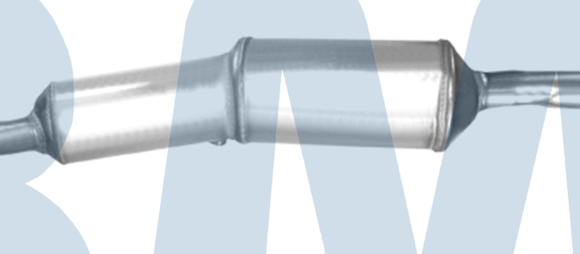 BM Catalysts BM11173H Filterkörper und Rohranschlüsse – Originalfoto Detail