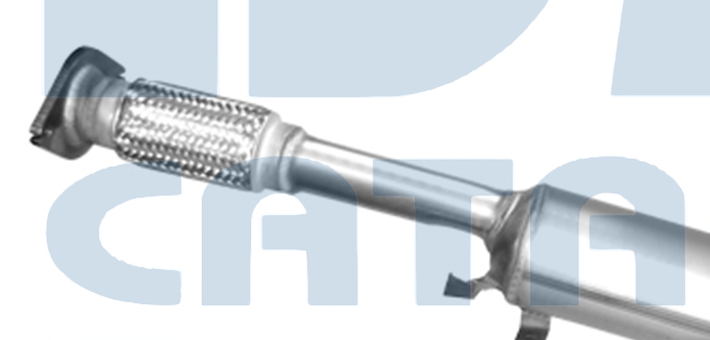 BM Catalysts BM11173H unterer Flexanschluss und Halterung – Originalfoto Detail