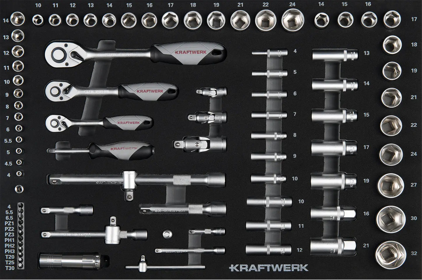 BT700 WERKSTATTWAGEN, 8 SCHUBLADEN, BASIC, 350-TLG. KRAFTWERK