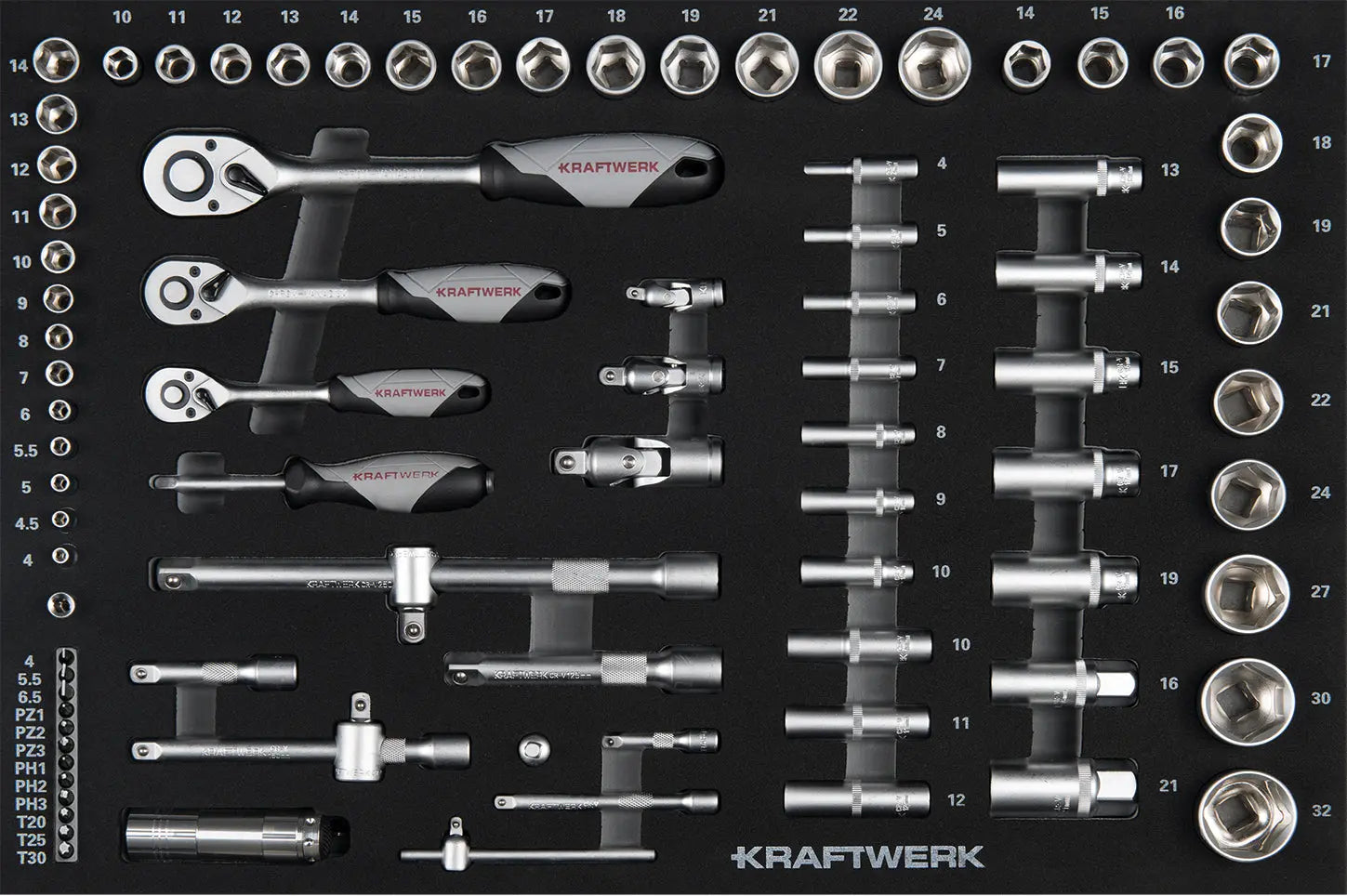BT700 WERKSTATTWAGEN, 8 SCHUBLADEN, BASIC, 350-TLG. KRAFTWERK
