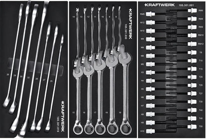 BT700 WERKSTATTWAGEN, 8 SCHUBLADEN, BASIC, 350-TLG. KRAFTWERK