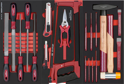 BT700 WERKSTATTWAGEN, 8 SCHUBLADEN, PRO, 236-TLG. KRAFTWERK