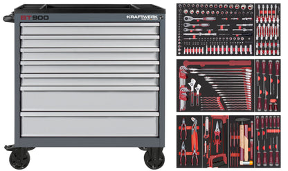 BT900 WERKSTATTWAGEN, 7 SCHUBLADEN, PRO, 278-TLG. KRAFTWERK