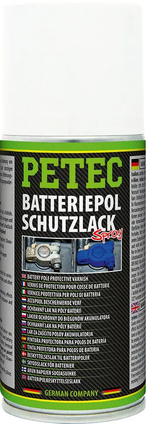Batteriepol-Schutzlack Spray blau - 150 ml PETEC