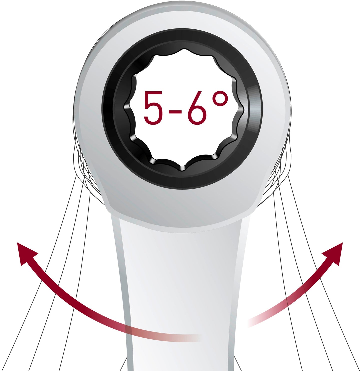 CLICKRAFT GABELRING-RATSCHENSCHL. 36 MM KRAFTWERK