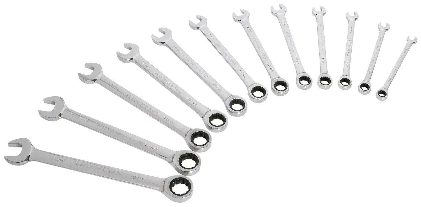 CLICKRAFT RATSCHEN-RING-MAULSCHLÜSSEL-SATZ, 12-TLG. KRAFTWERK