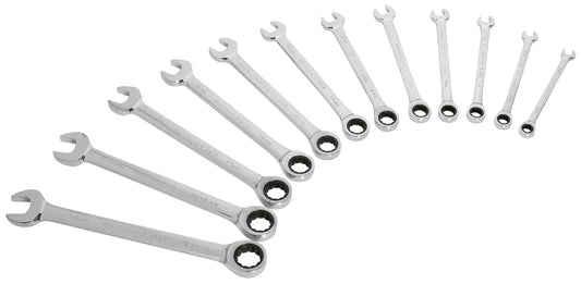CLICKRAFT RATSCHEN-RING-MAULSCHLÜSSEL-SATZ, 12-TLG. KRAFTWERK