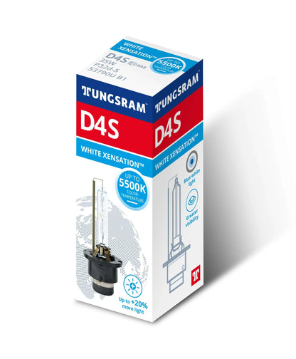 D4S 35W P32d-5 WHITE Xensation 5500K +20% Xenon  General Electric Tungsram
