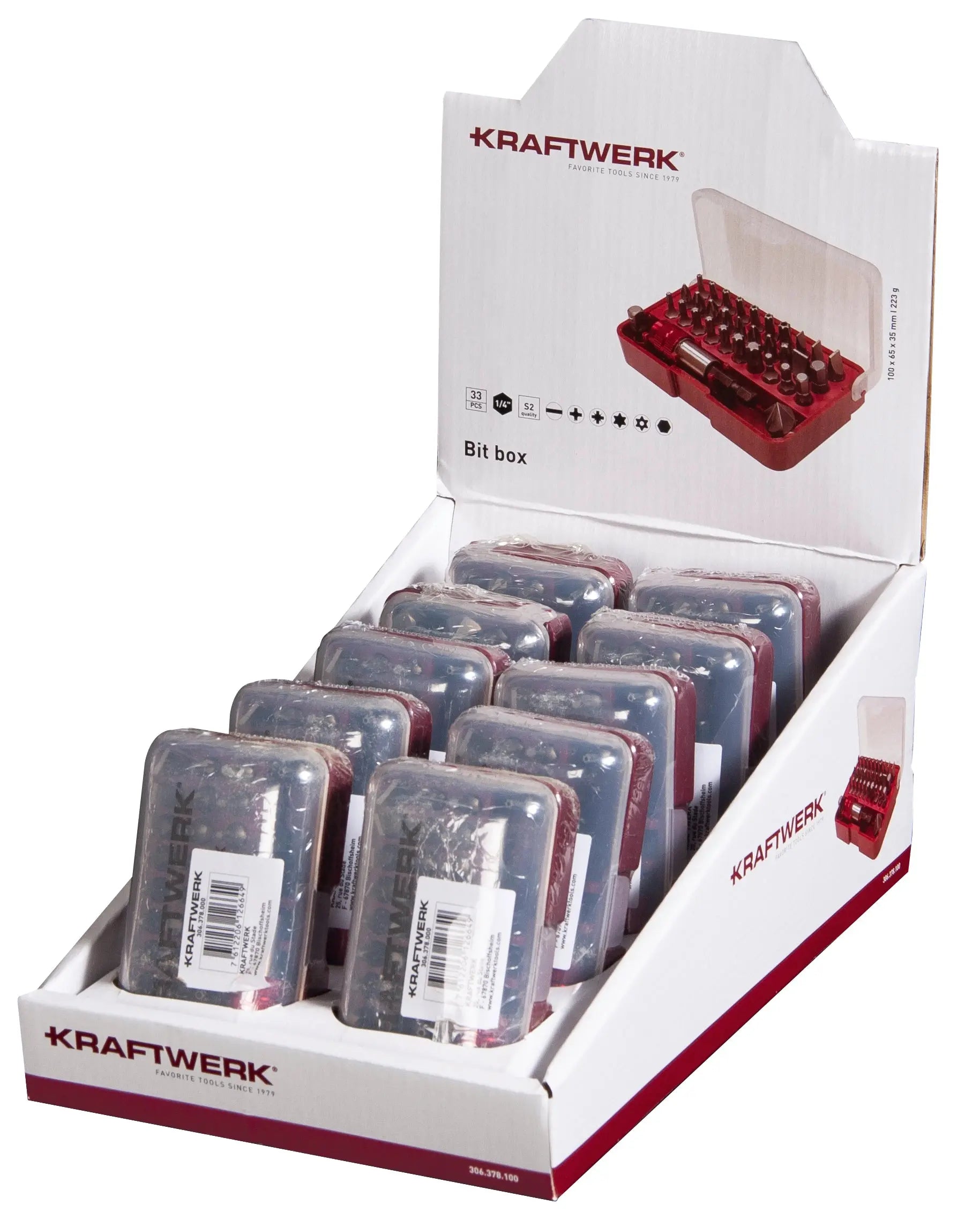 DISPLAY MIT 306.378.000, 10 STK. KRAFTWERK
