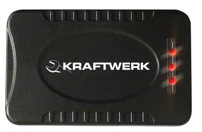 DISPLAY MIT LED-STIRNLAMPE MIT ZOOM-LAMPE, 12 STÜCK KRAFTWERK