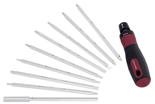 DOPPELKLINGEN-SCHRAUBENDREHERSATZ 10-TLG. KRAFTWERK