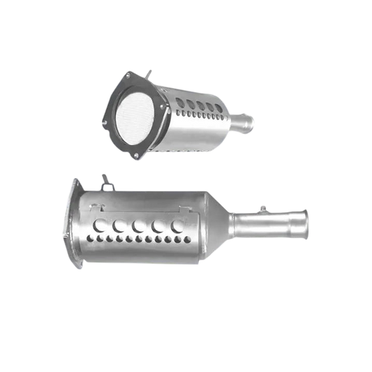 DPF Dieselpartikelfilter E-Prüfzeichen Homologiert Zulassung bis EURO 5 E-Prüfzeichen für CITROEN C4 2L HDi RHF DW10BTED4 Motor DPF u.a. BM CATALYSTS