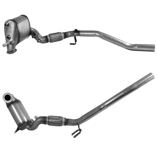 DPF Dieselpartikelfilter Partikelfilter Rußpartikelfilter Diesel Kat Kat bis EURO 3 / 4 E-Prüfzeichen für AUDI A3 1.9L TDi BLS Motor; LHD u.a. BM CATALYSTS