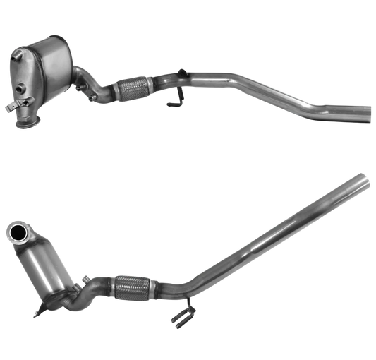 DPF Dieselpartikelfilter Partikelfilter Rußpartikelfilter Diesel Kat Kat bis EURO 3 / 4 E-Prüfzeichen für AUDI A3 1.9L TDi BLS Motor; LHD u.a. BM CATALYSTS