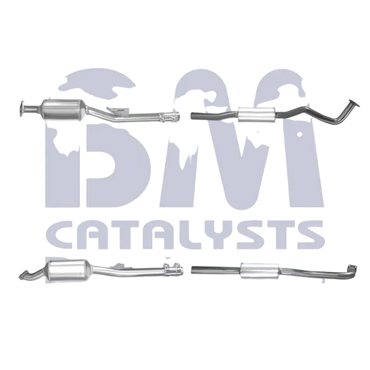 DPF Dieselpartikelfilter Partikelfilter Rußpartikelfilter Diesel Kat Kat bis EURO 4 E-Prüfzeichen für MITSUBISHI OUTLANDER 2L DI-D BSY Motor... BM CATALYSTS
