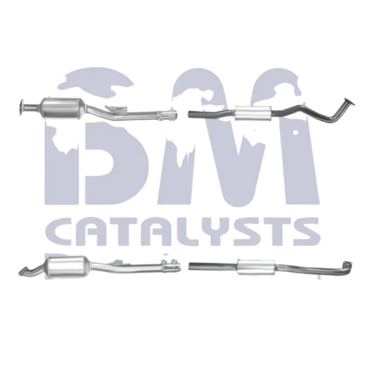 HOMOLOGIERT DIESEL KAT & DPF FÜR MITSUBISHI OUTLANDER 2L DIESEL | EURO 4 | OEM: 1570A852 BM CATALYSTS
