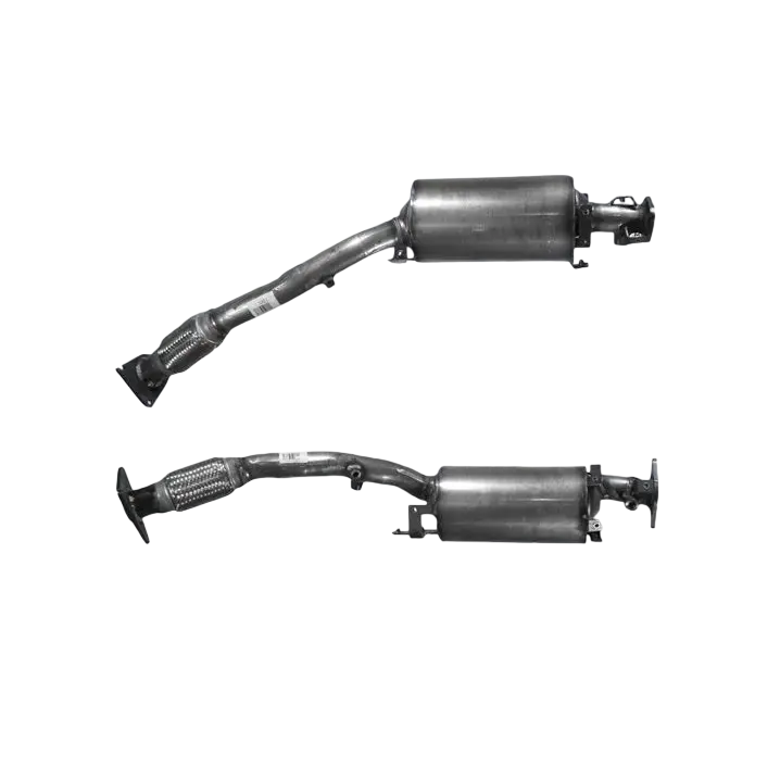 DPF Dieselpartikelfilter Partikelfilter Rußpartikelfilter Diesel Kat Kat bis EURO 4 E-Prüfzeichen für NISSAN QASHQAI 2L dCi M9R-Motor; runder... BM CATALYSTS