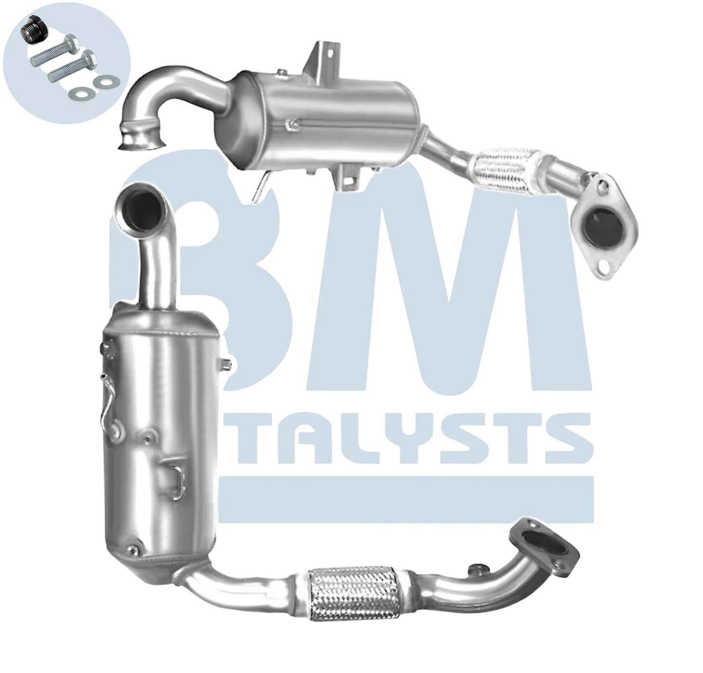 DPF Dieselpartikelfilter Partikelfilter Rußpartikelfilter Diesel Kat Kat bis EURO 5 E-Prüfzeichen für FORD FOCUS 1.6L Mk.3 TDCi ECOnetic NGDA;... BM CATALYSTS