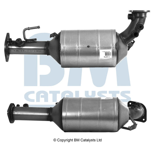 DPF FÜR NISSAN NAVARA 2.5L DIESEL | EURO 4 | OEM: B0802EC00A BM CATALYSTS