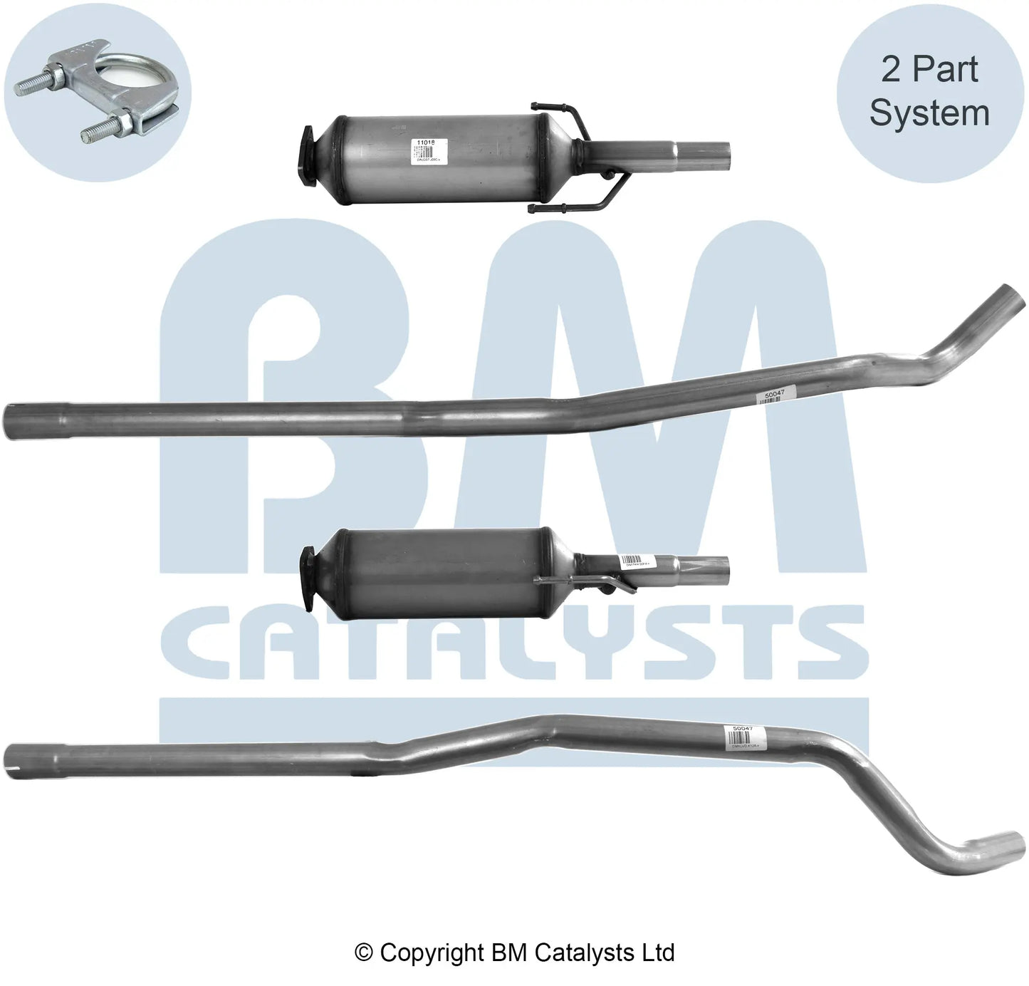 DPF FÜR OPEL CORSA C 1.3L DIESEL | EURO 3 ODER 4 | OEM: 1608626 BM CATALYSTS