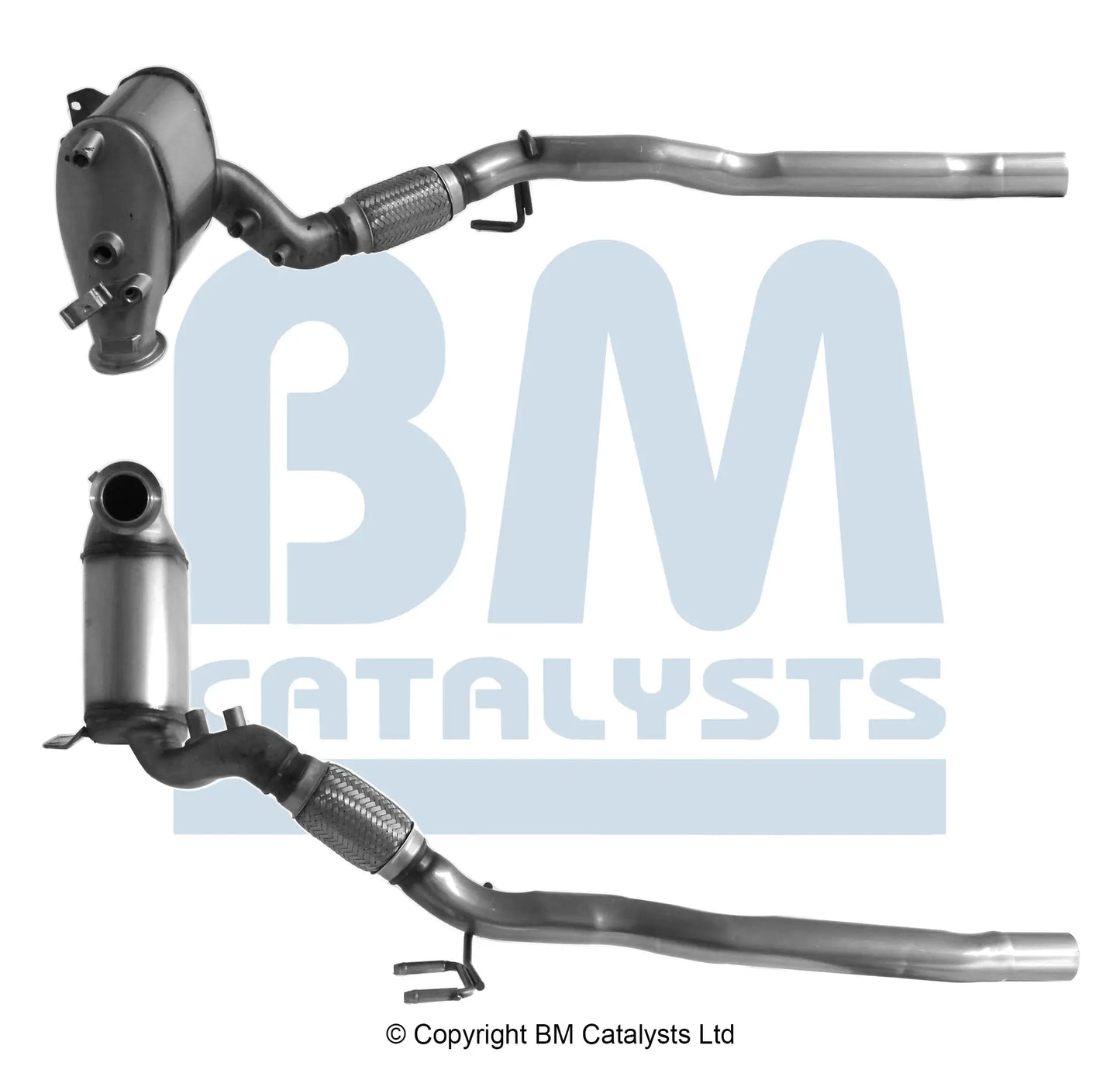 DPF FÜR VOLKSWAGEN CADDIE 1.9L DIESEL | EURO 4 | OEM: 1K0254706BX BM CATALYSTS