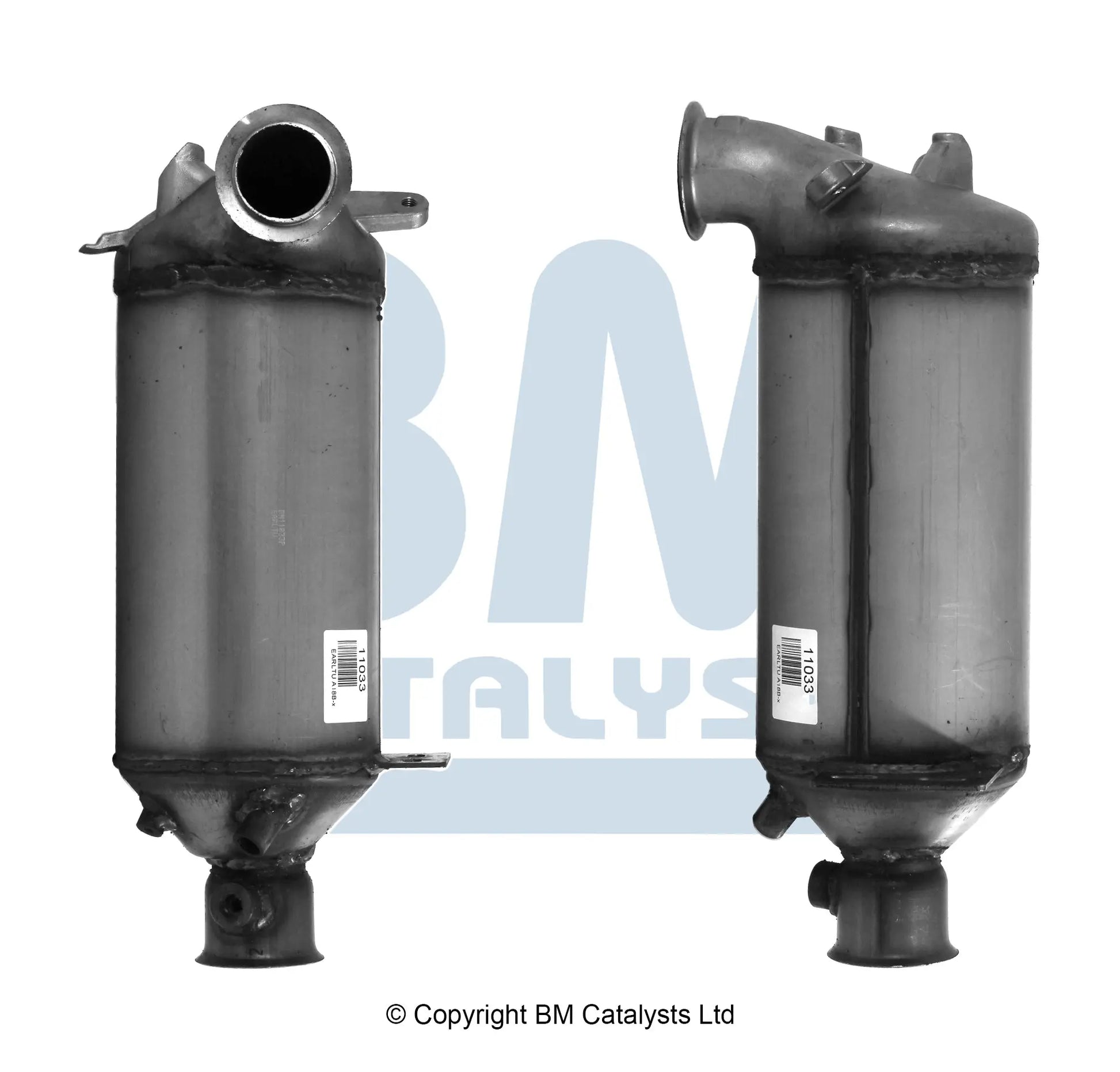 DPF FÜR VOLKSWAGEN CARAVELLE 2.5L DIESEL | EURO 4 | OEM: 7H0254700DX BM CATALYSTS