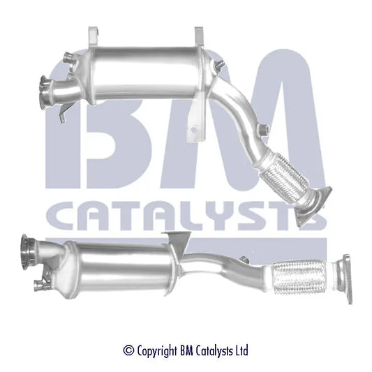 DPF FÜR VOLKSWAGEN TOUAREG 2.5L DIESEL | EURO 4 | OEM: 7L6254700AX BM CATALYSTS