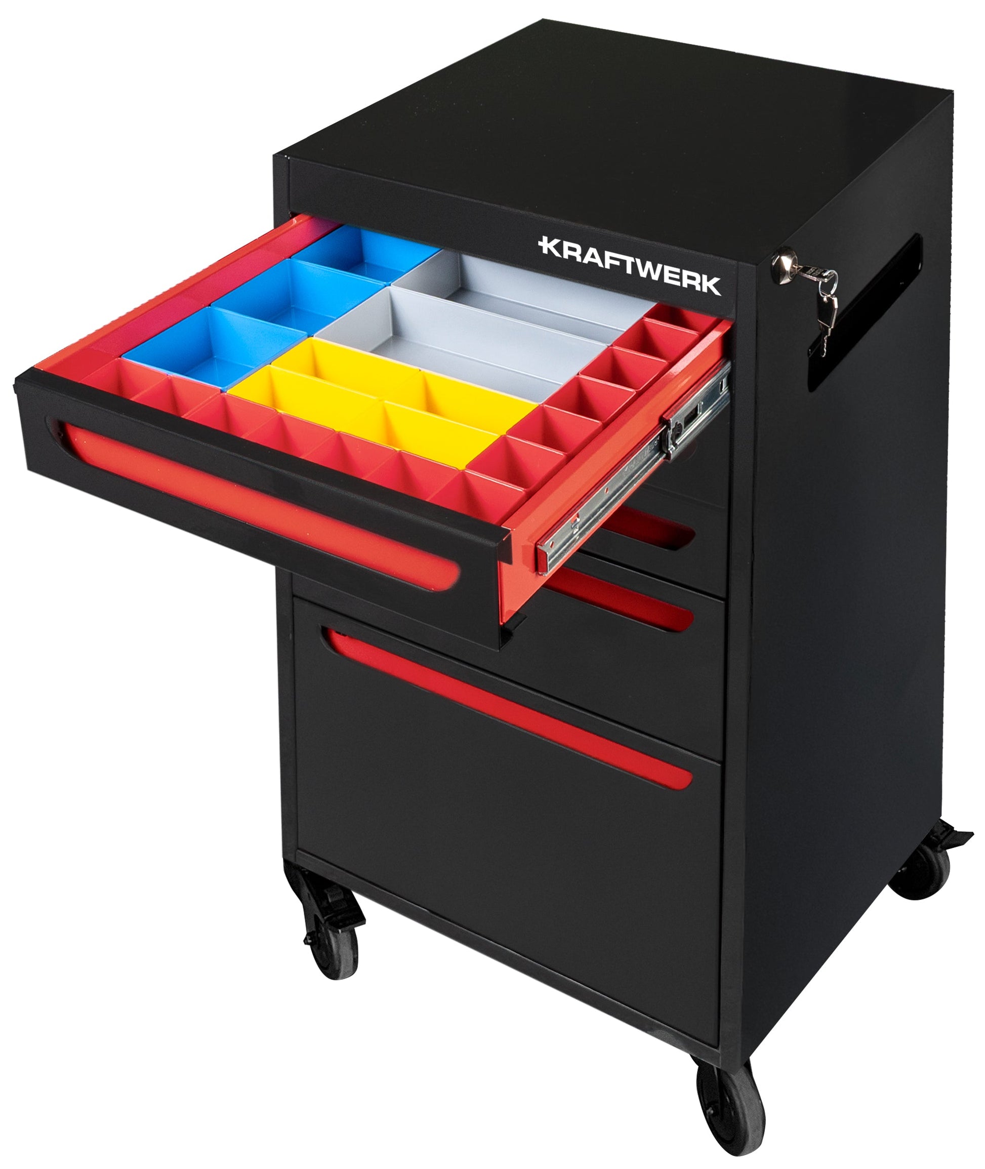DT470 MULTIFUNKTIONSWAGEN, 5 SCHUBLADEN, 25-TLG. KRAFTWERK