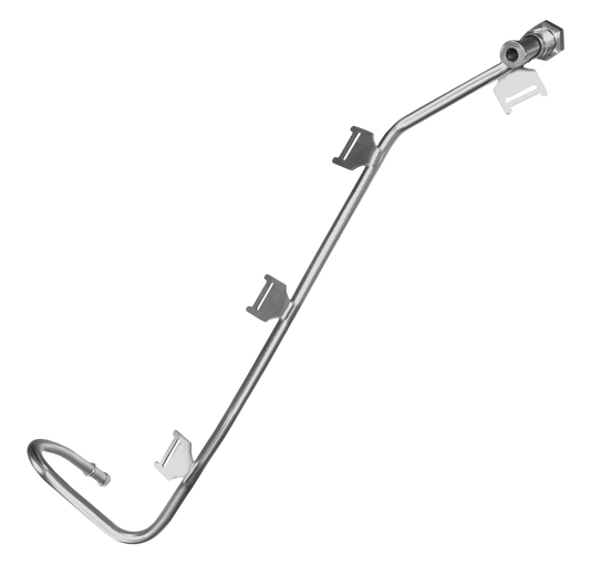 Differenzdruckleitung DPF Druckleitung Druckrohr Abgasdruckrohr bis EURO 4 E-Prüfzeichen für VOLKSWAGEN TRANSPORTER 1.9 TDi BRS-Motor u.a. BM CATALYSTS