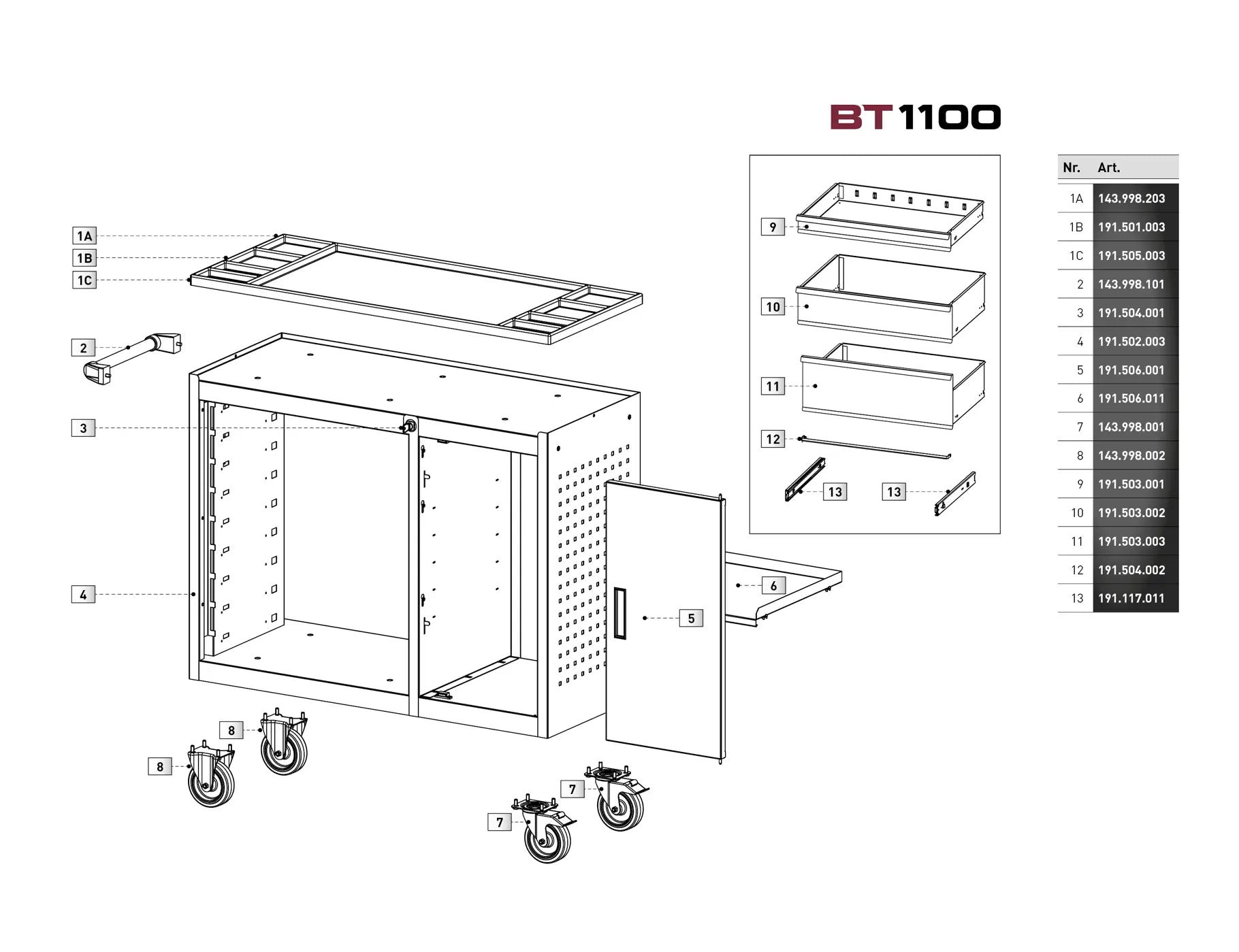 EDELSTAHLABDECKUNG SET FÜR BT900 KRAFTWERK