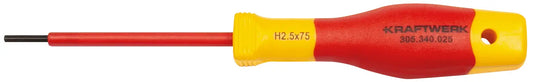 ELEKTRIKER-SCHRAUBENDREHER INNENSECHSKANT 2.5 MM KRAFTWERK