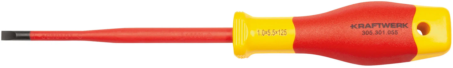 ELEKTRIKER-SCHRAUBENDREHER SCHLITZ 5.5MM KRAFTWERK