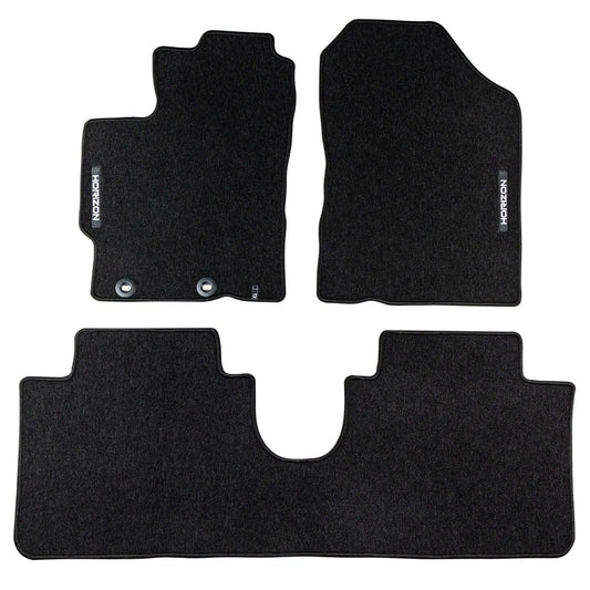 FROGUM Horizon Fußmatten für Toyota Yaris III 2011–2020 | 3-teilig FROGUM
